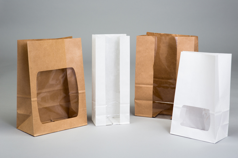 Block Bottom Paper Bags 10