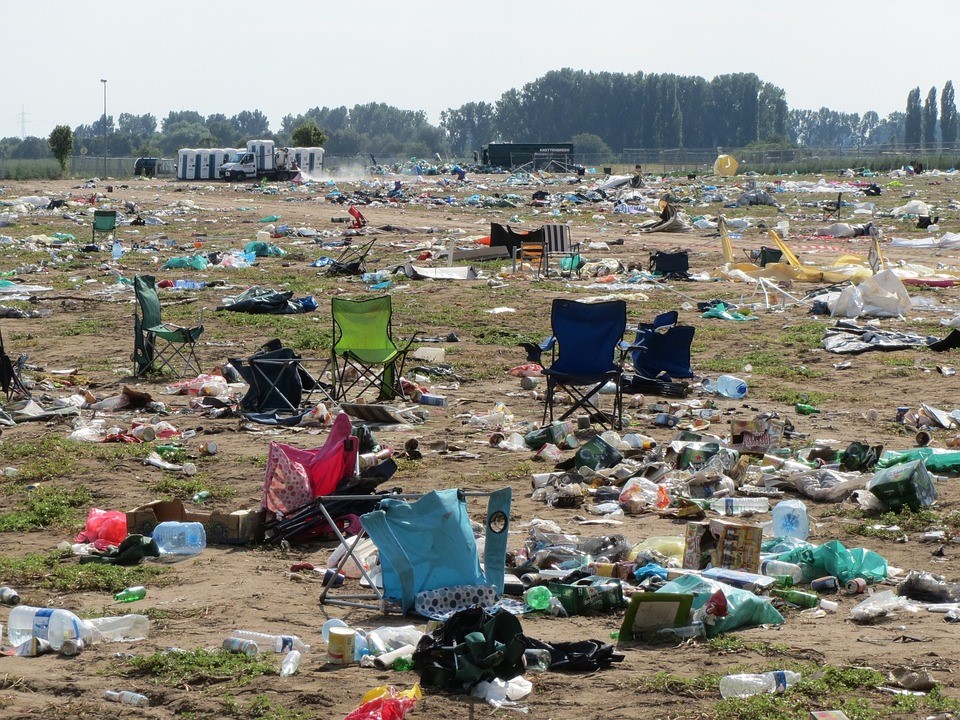 Festival-waste