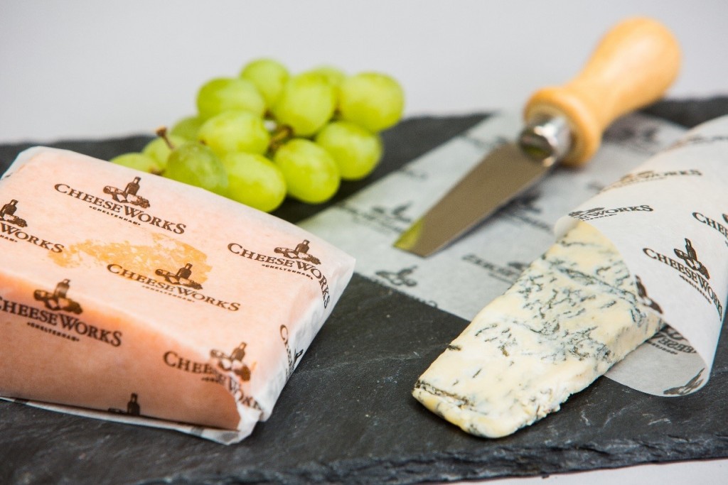 minamalistic cheese packaging